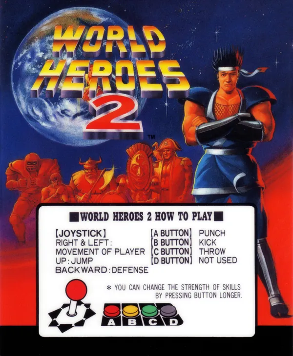 World Heroes 2 mini marquee